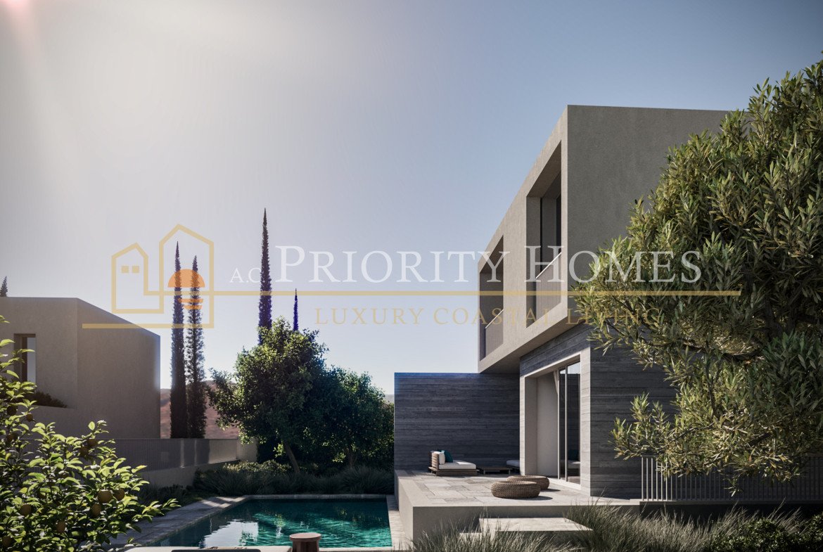 Luxury Three-Bedroom Villas on the Edge of Akamas National Park in Pegeia