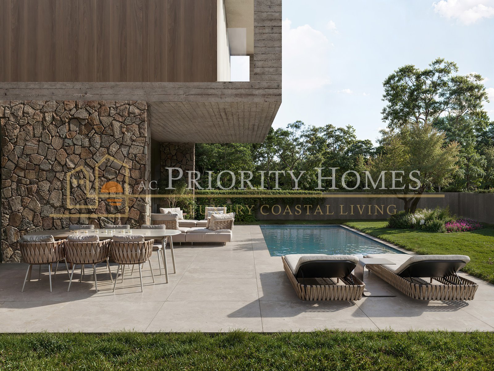 Contemporary Three Bedroom Luxury Villas in Geroskipou
