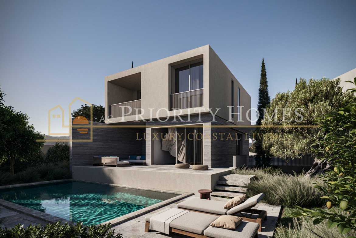Luxury Three-Bedroom Villas on the Edge of Akamas National Park in Pegeia
