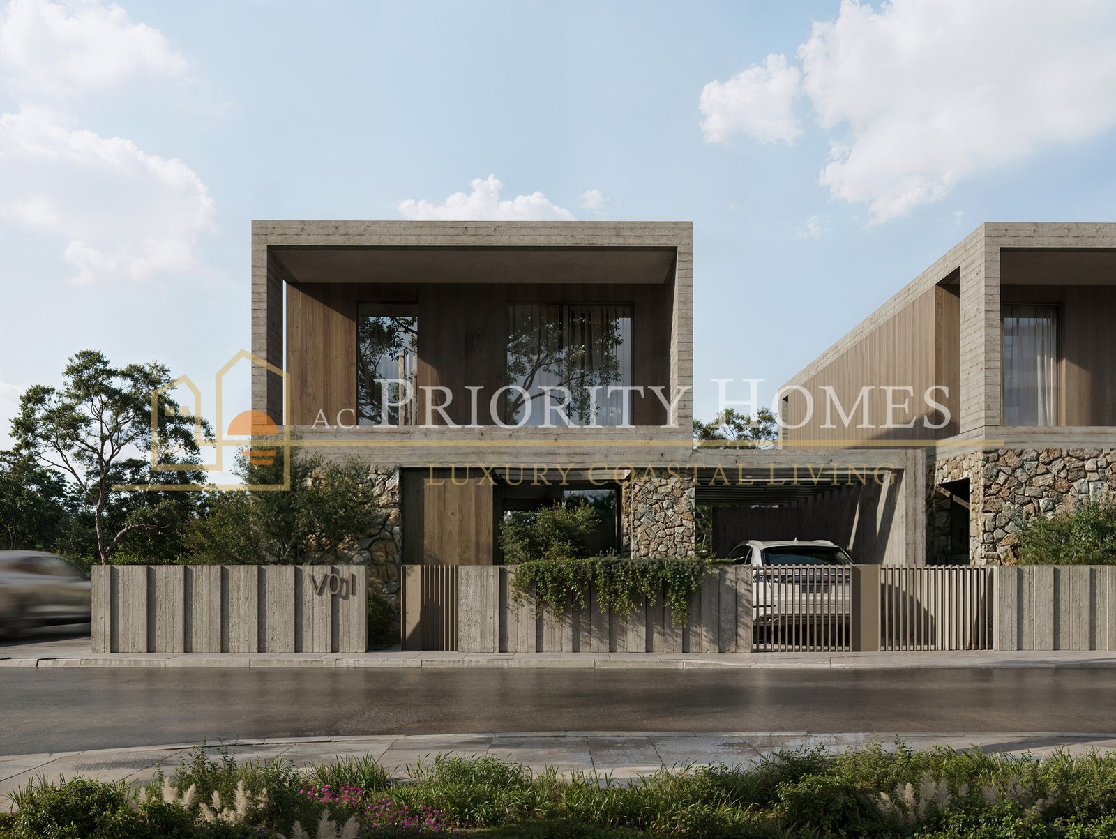 Contemporary Three Bedroom Luxury Villas in Geroskipou