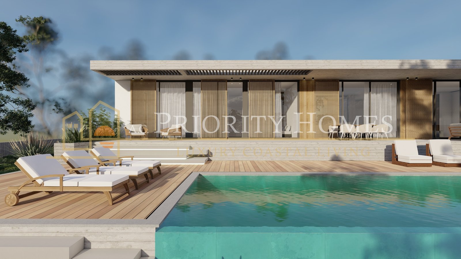 Luxury Three-Bedroom Villa with Sea Views in Tala