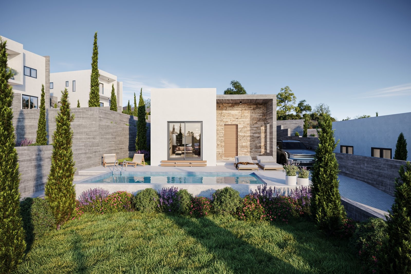 06 Elegant Three‑Bedroom Bungalow in Pegeia