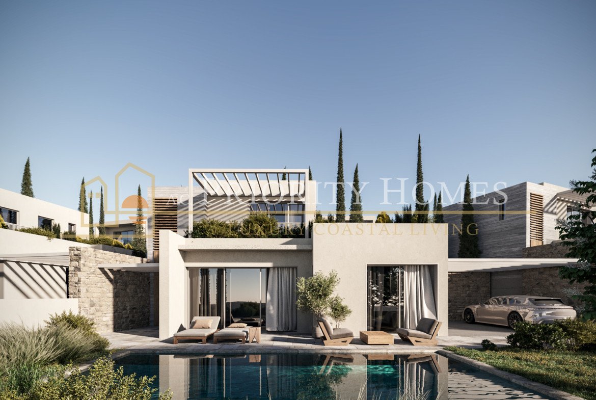 Luxury Three-Bedroom Villas on the Edge of Akamas National Park in Pegeia