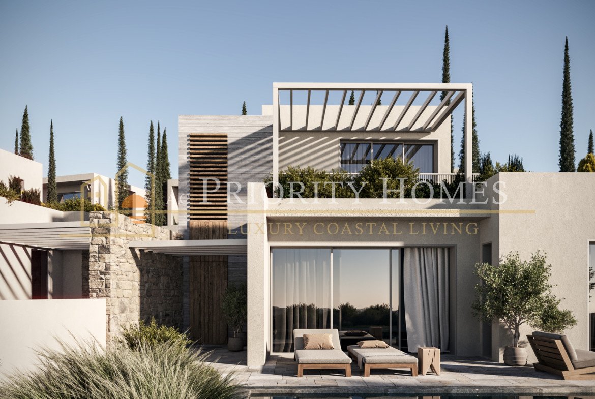 Luxury Three-Bedroom Villas on the Edge of Akamas National Park in Pegeia