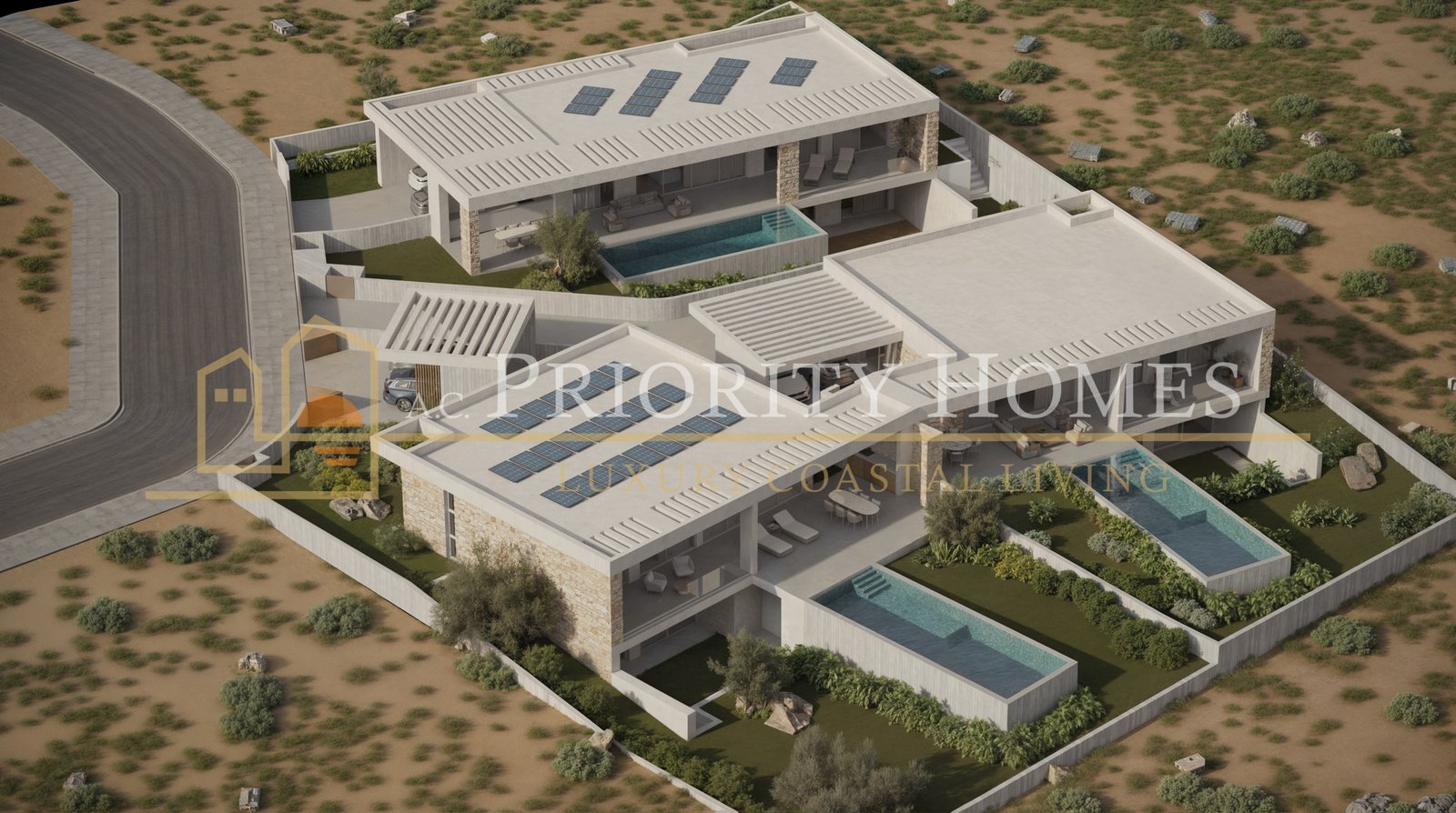 Luxury Four-Bedroom Four-Bathroom Villas in Sea Caves