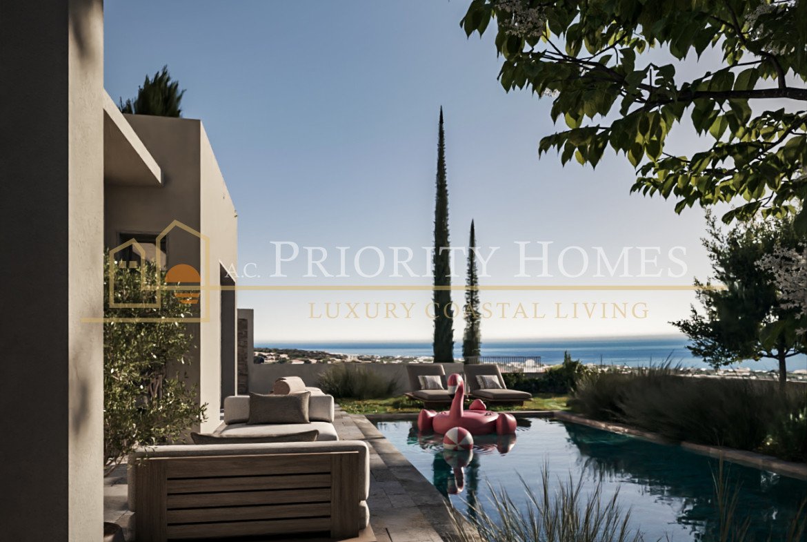 Luxury Three-Bedroom Villas on the Edge of Akamas National Park in Pegeia