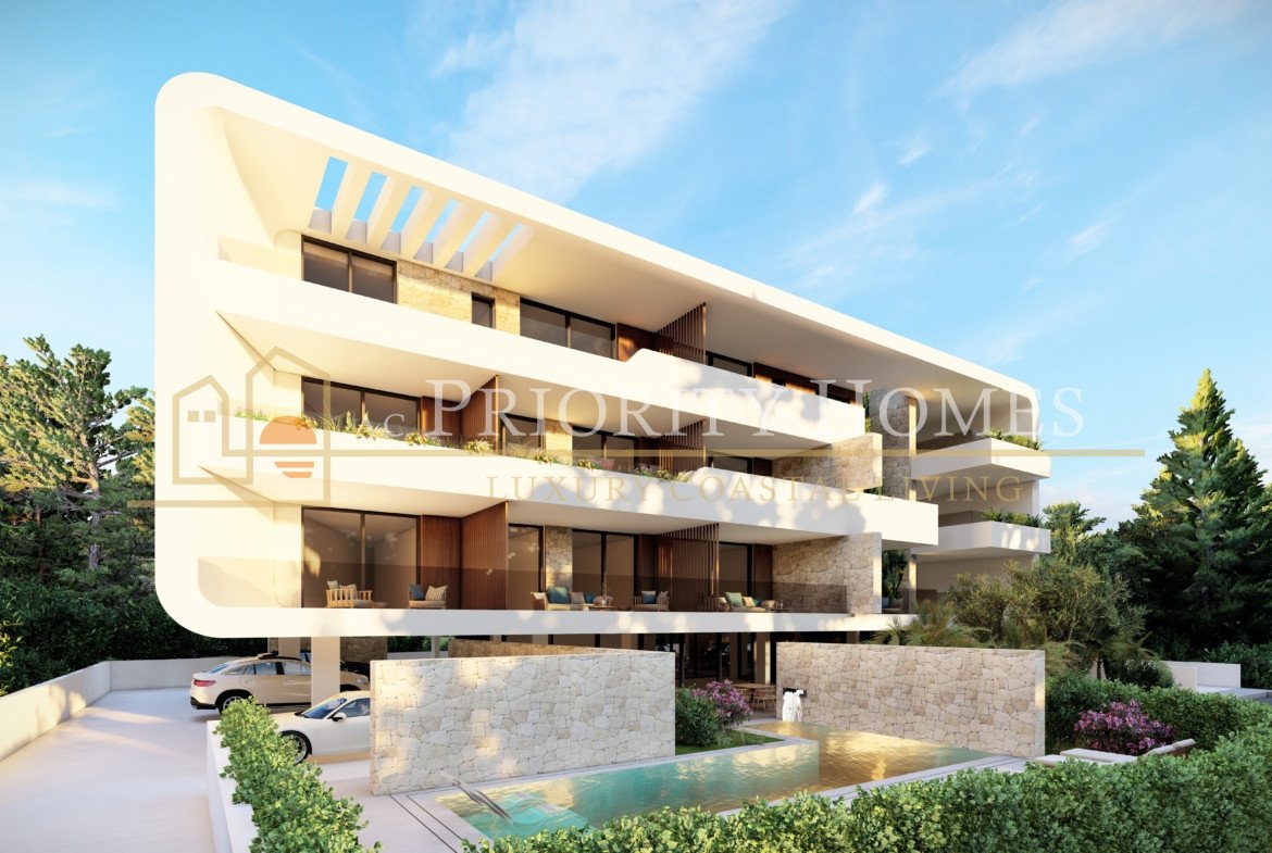 Modern Two-Bedroom Apartments in Tombs of the Kings, Paphos