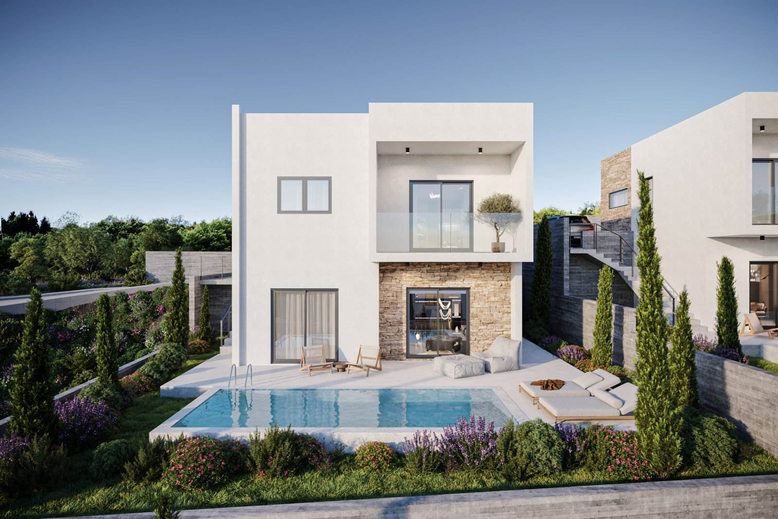 10 Elegant Four‑Bedroom Villa in Pegeia