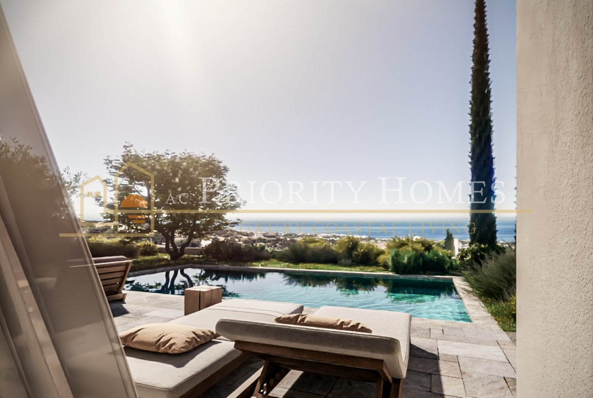 Luxury Three-Bedroom Villas on the Edge of Akamas National Park in Pegeia