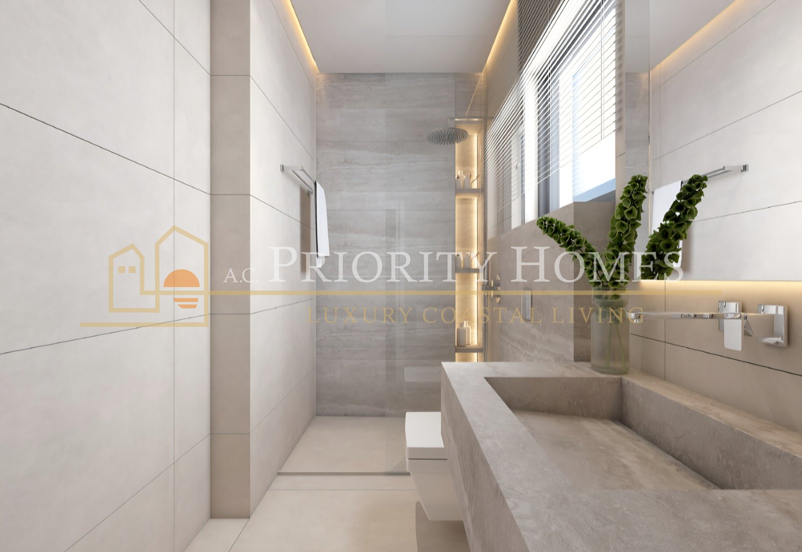 Modern Three-Bedroom Villas with Roof Garden & Sea Views in Geroskipou, Paphos