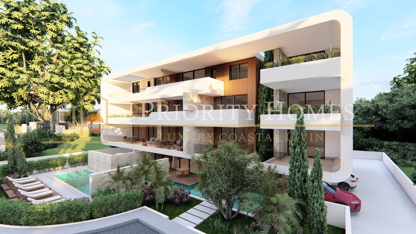 Modern Two-Bedroom Apartments in Tombs of the Kings, Paphos
