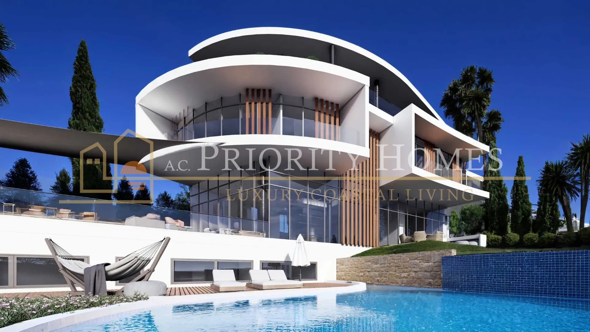 Iconic Mediterranean Beachfront Villa in Kissonerga Paphos