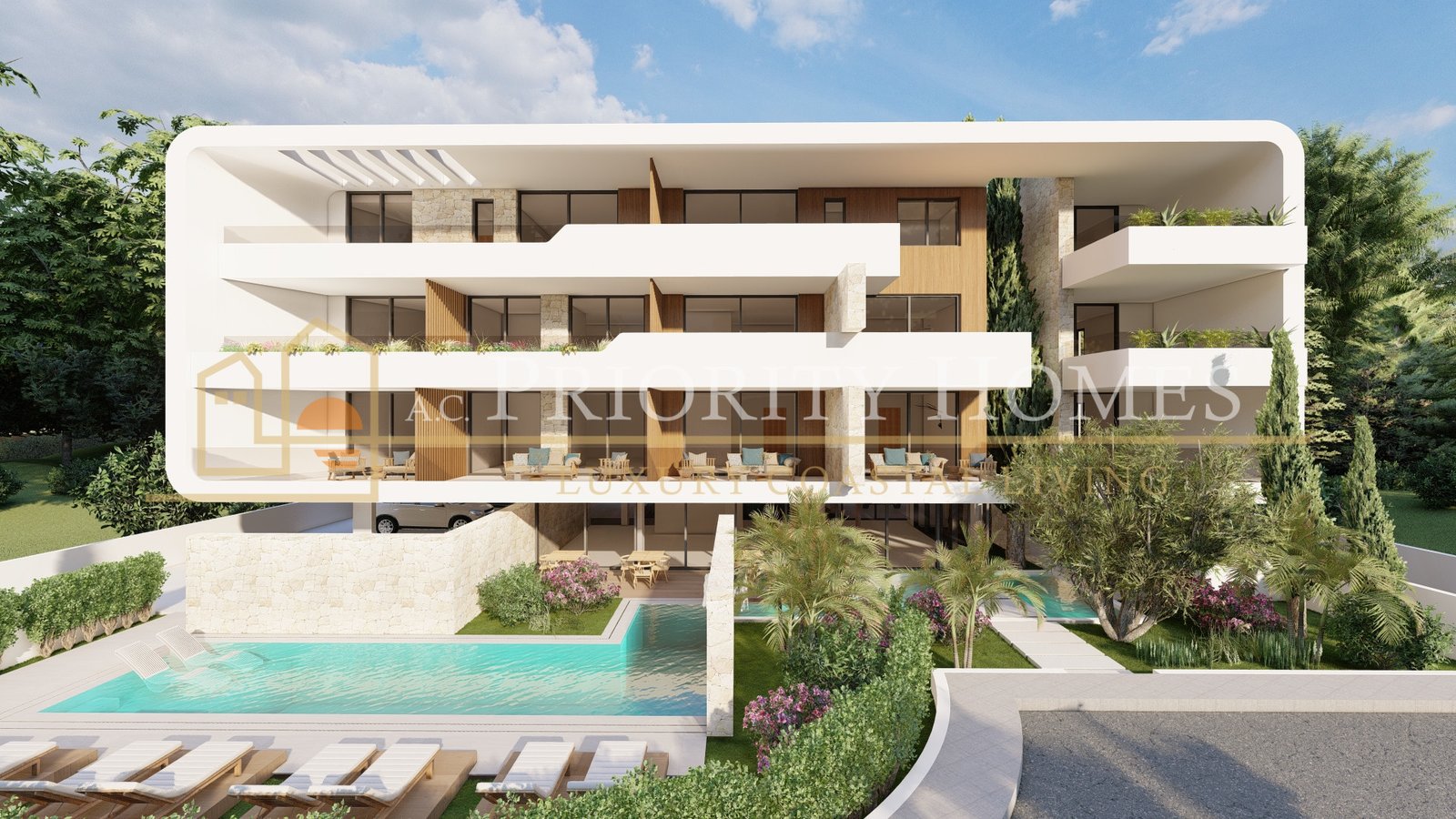 Modern Two-Bedroom Apartments in Tombs of the Kings, Paphos