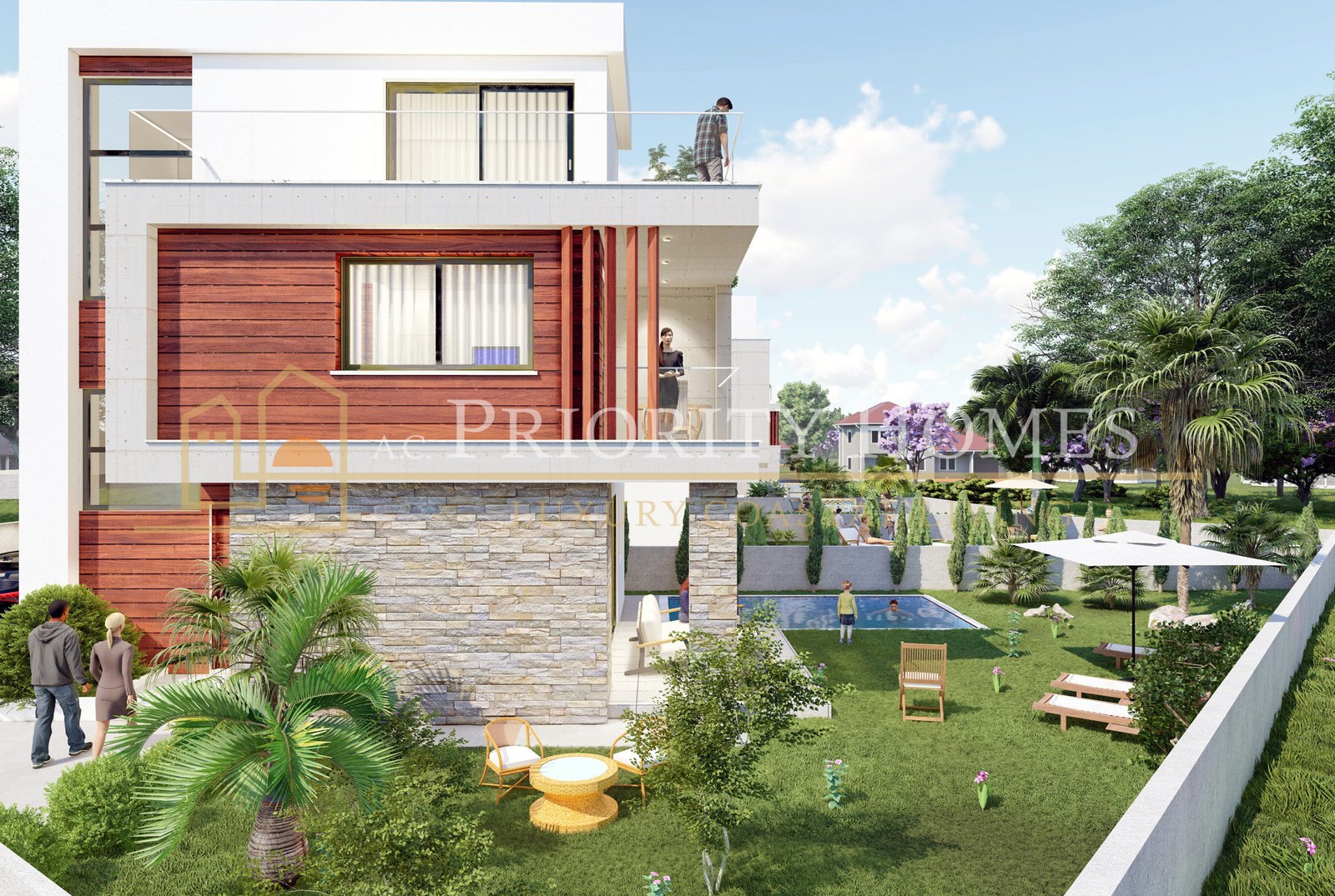 Four-Bedroom Luxury Villas in Agios Tychonas, Limassol