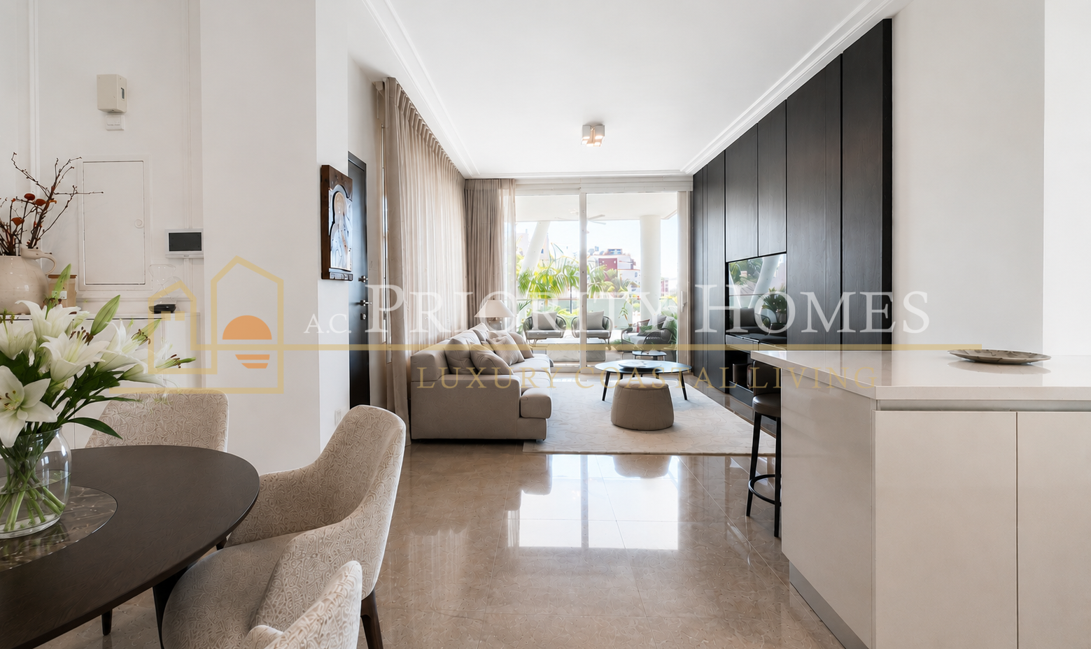Modern Two‑Bedroom Luxury Apartment in Agios Athanasios