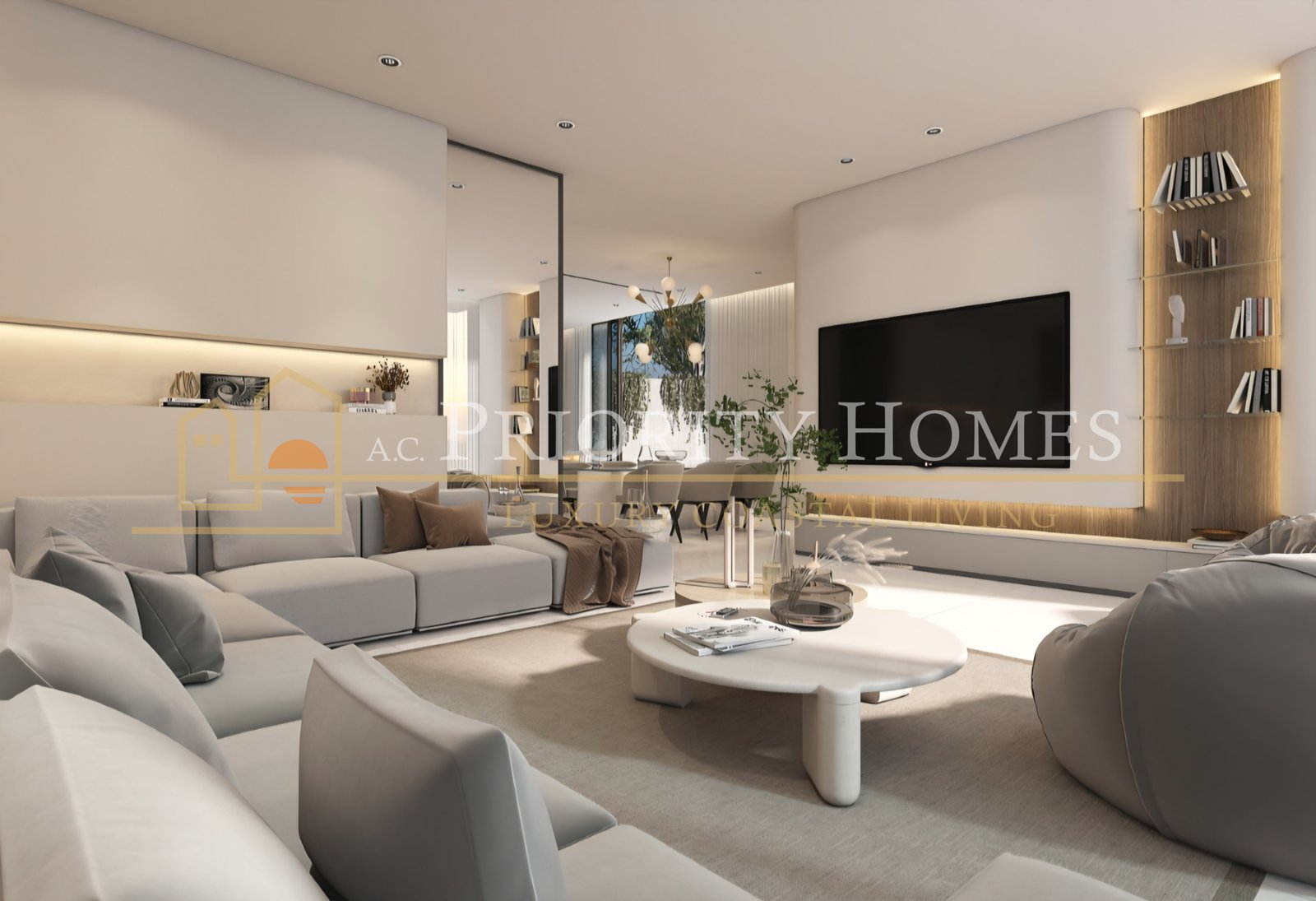 Modern Three-Bedroom Villas with Roof Garden & Sea Views in Geroskipou, Paphos
