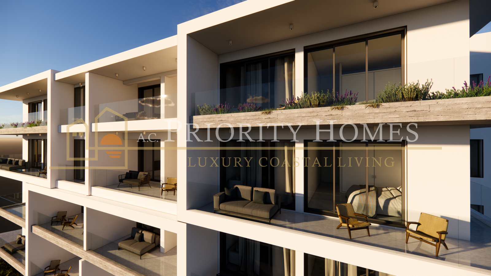 Luxury Two-Bedroom Apartments in Tombs of the Kings, Paphos
