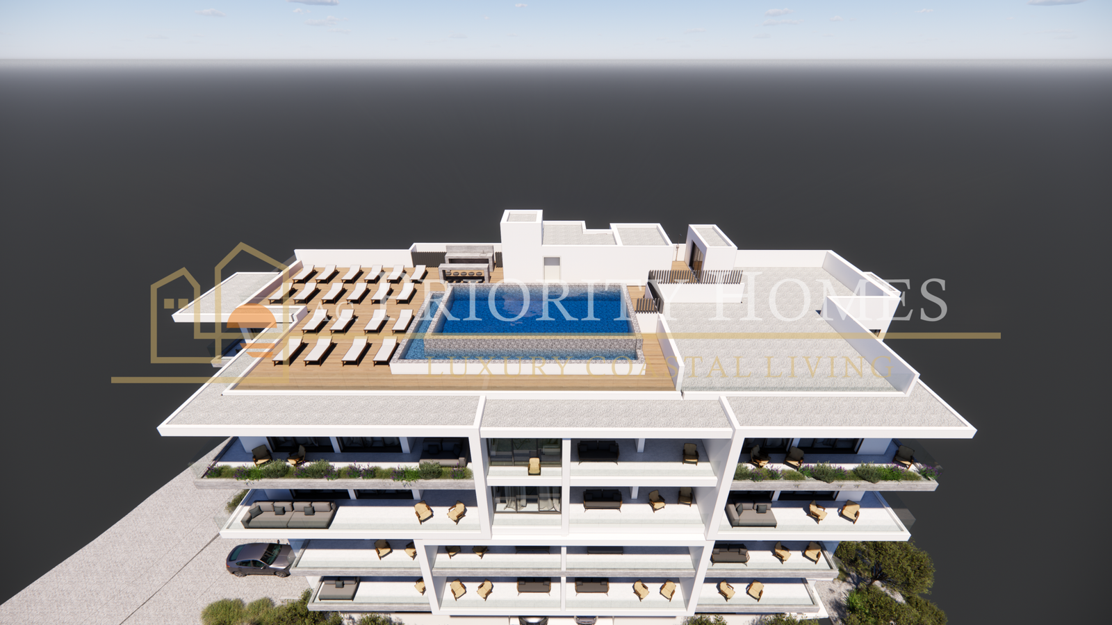 Luxury Two-Bedroom Apartments in Tombs of the Kings, Paphos