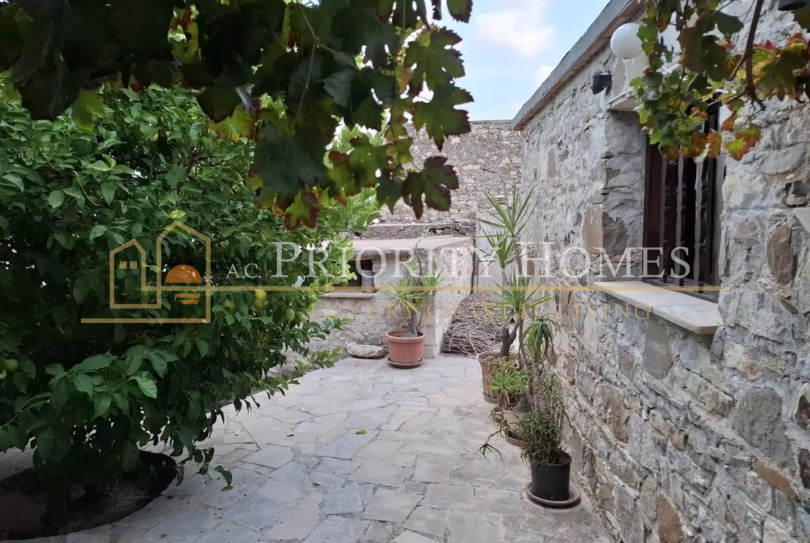 Charming Traditional Three-Bedroom Village Home for Sale in Pentalia, Paphos