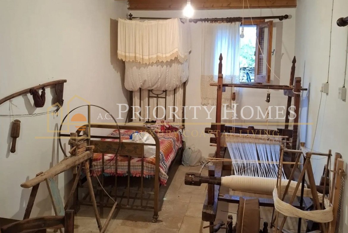 Charming Traditional Three-Bedroom Village Home for Sale in Pentalia, Paphos