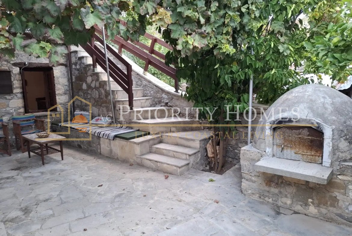 Charming Traditional Three-Bedroom Village Home for Sale in Pentalia, Paphos