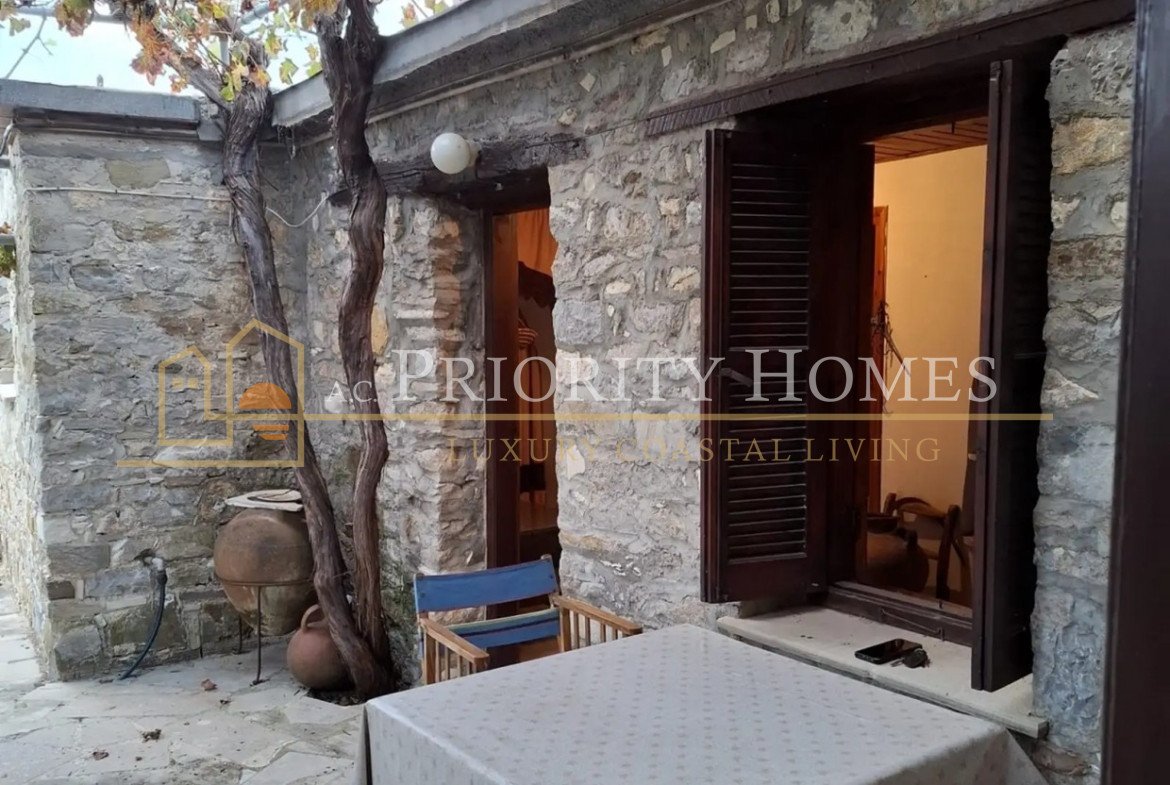 Charming Traditional Three-Bedroom Village Home for Sale in Pentalia, Paphos