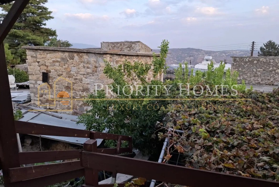 Charming Traditional Three-Bedroom Village Home for Sale in Pentalia, Paphos