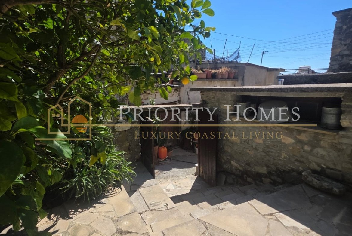 Charming Traditional Three-Bedroom Village Home for Sale in Pentalia, Paphos