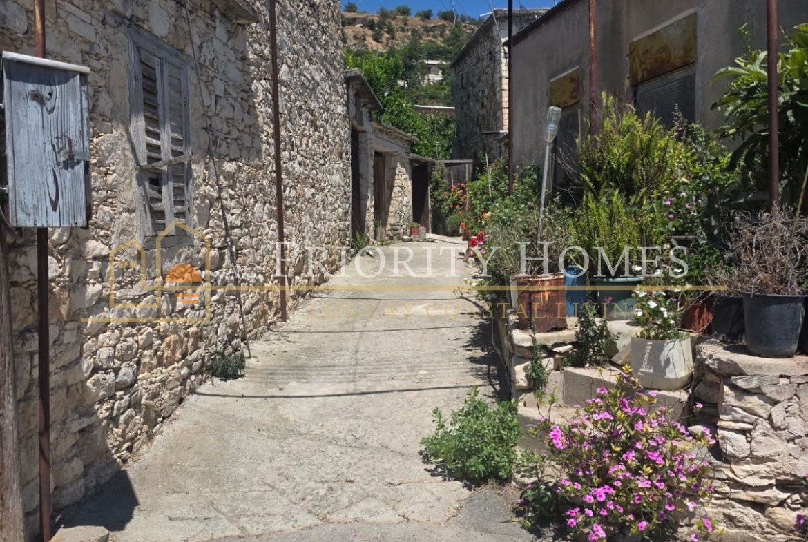 Charming Traditional Three-Bedroom Village Home for Sale in Pentalia, Paphos