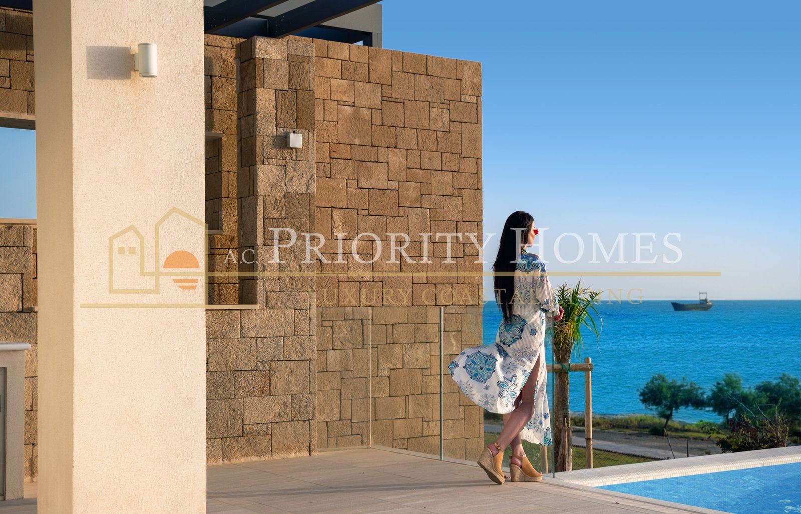 3 Luxury Six Bedroom Beach Villas in Chloraka, Paphos