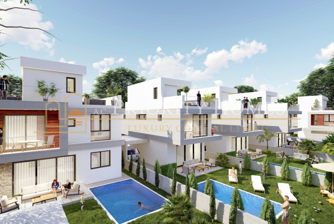 Four-Bedroom Luxury Villas in Agios Tychonas, Limassol