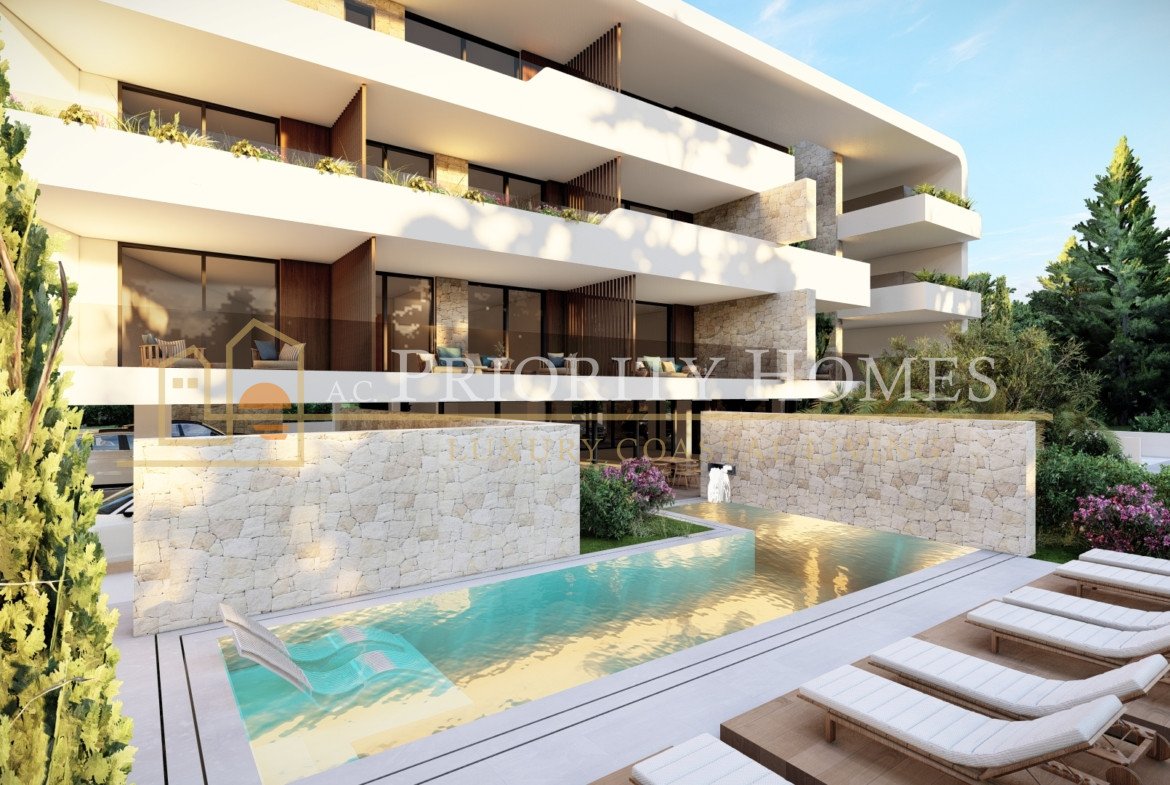 Modern Two-Bedroom Apartments in Tombs of the Kings, Paphos