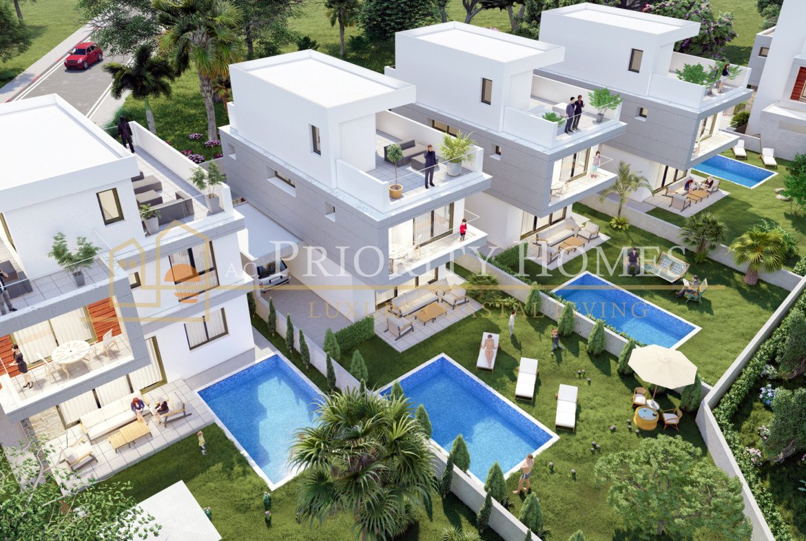 Four-Bedroom Luxury Villas in Agios Tychonas, Limassol
