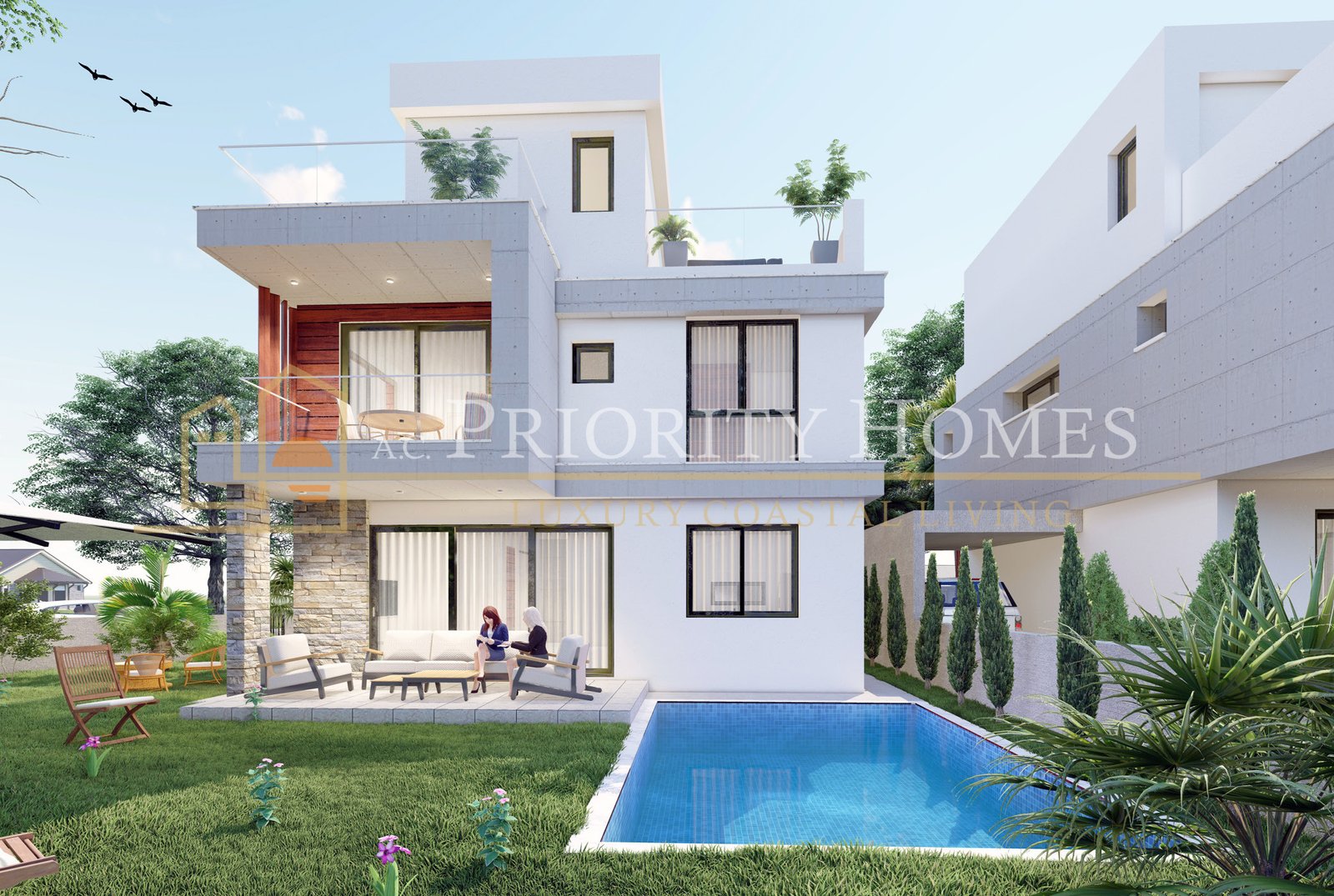 Four-Bedroom Luxury Villas in Agios Tychonas, Limassol