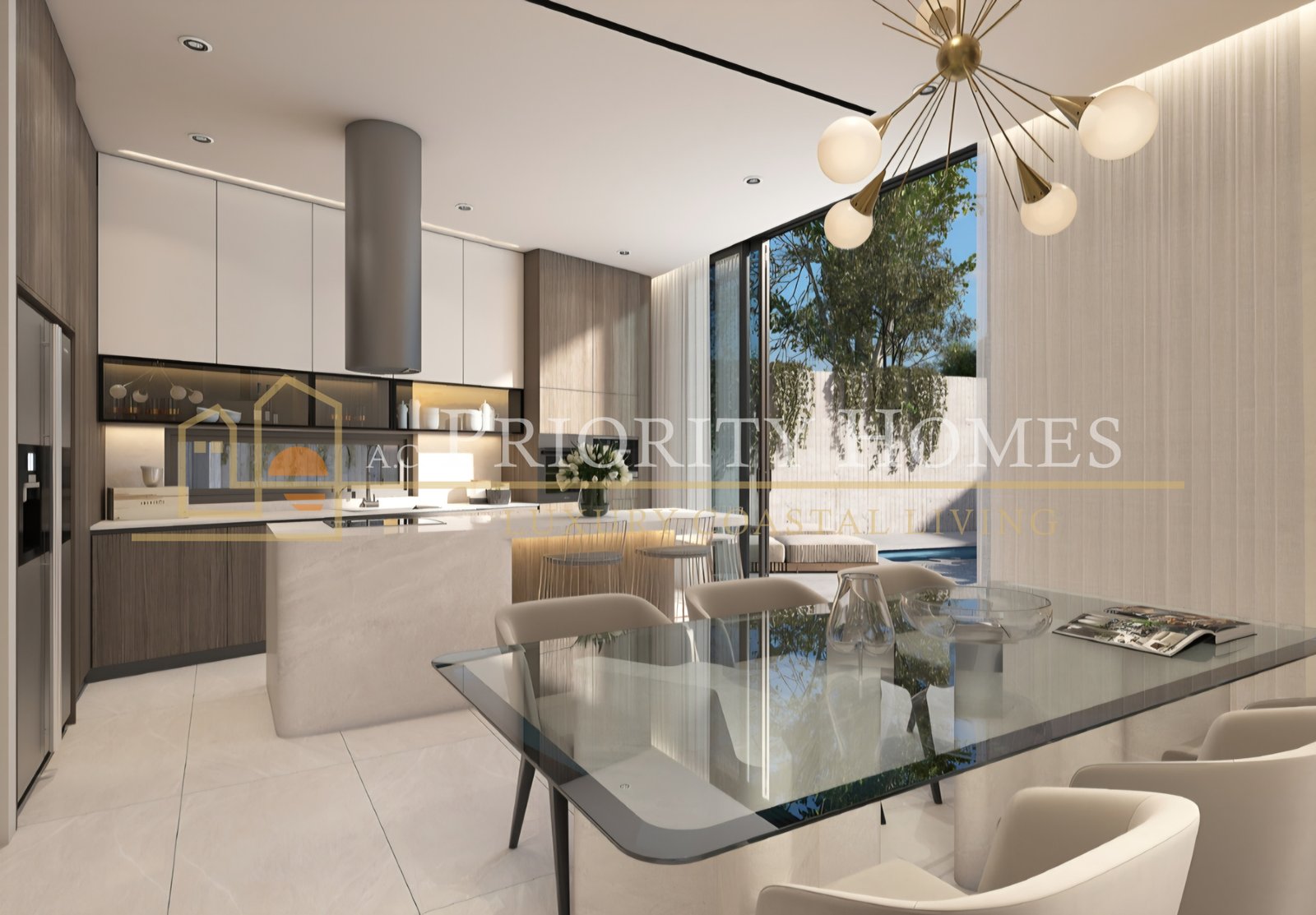Modern Three-Bedroom Villas with Roof Garden & Sea Views in Geroskipou, Paphos