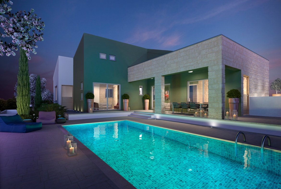 Luxury Four-Bedroom Detached Bungalows in Pissouri, Limassol