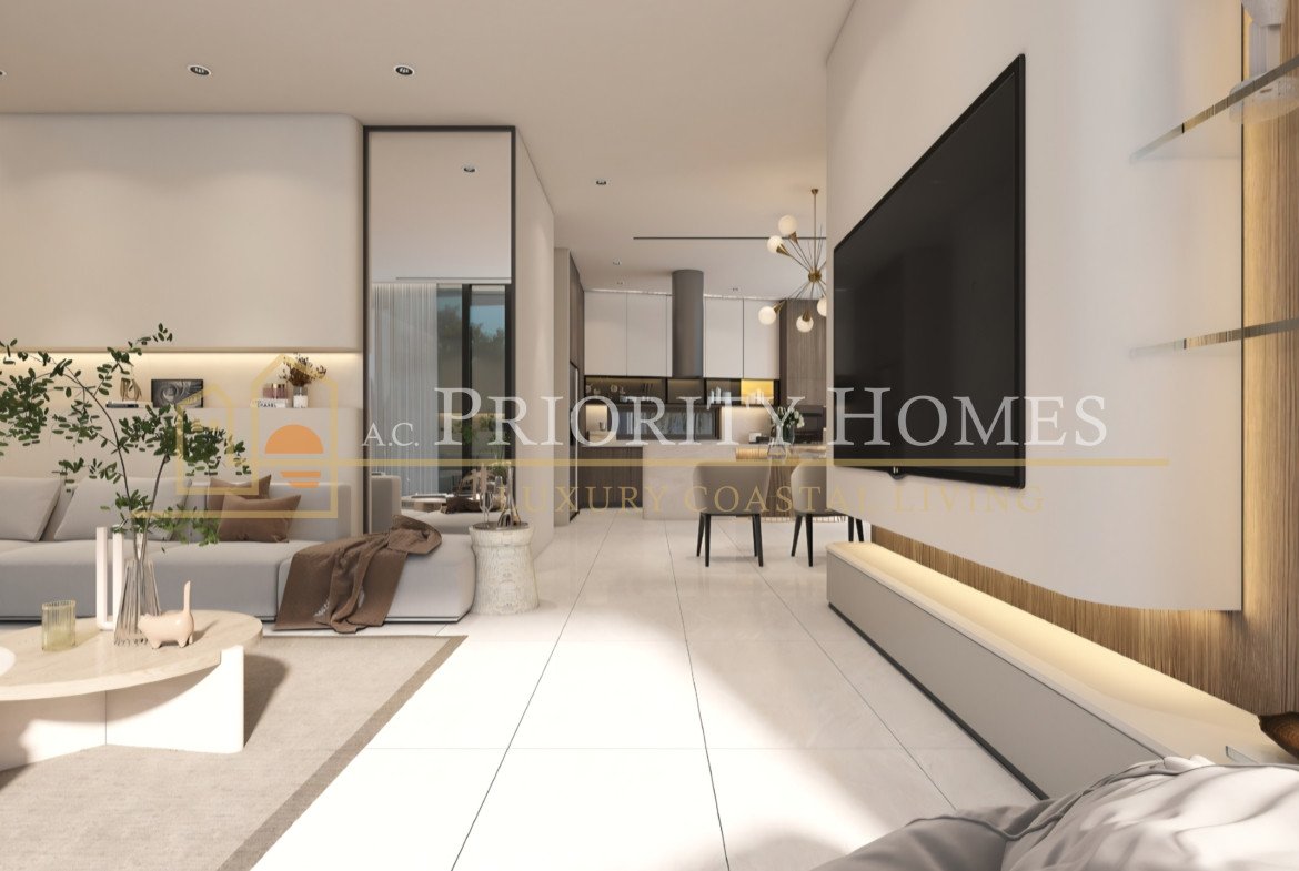 Modern Three-Bedroom Villas with Roof Garden & Sea Views in Geroskipou, Paphos