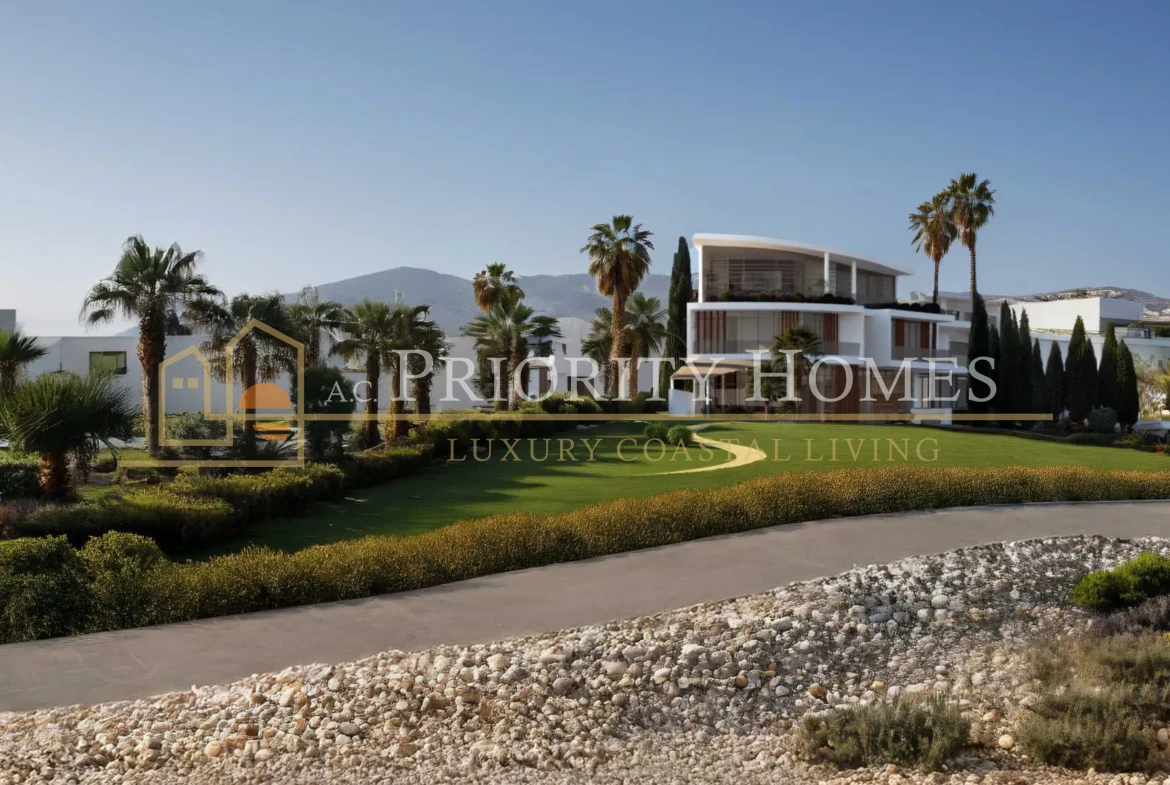 Iconic Mediterranean Beachfront Villa in Kissonerga Paphos