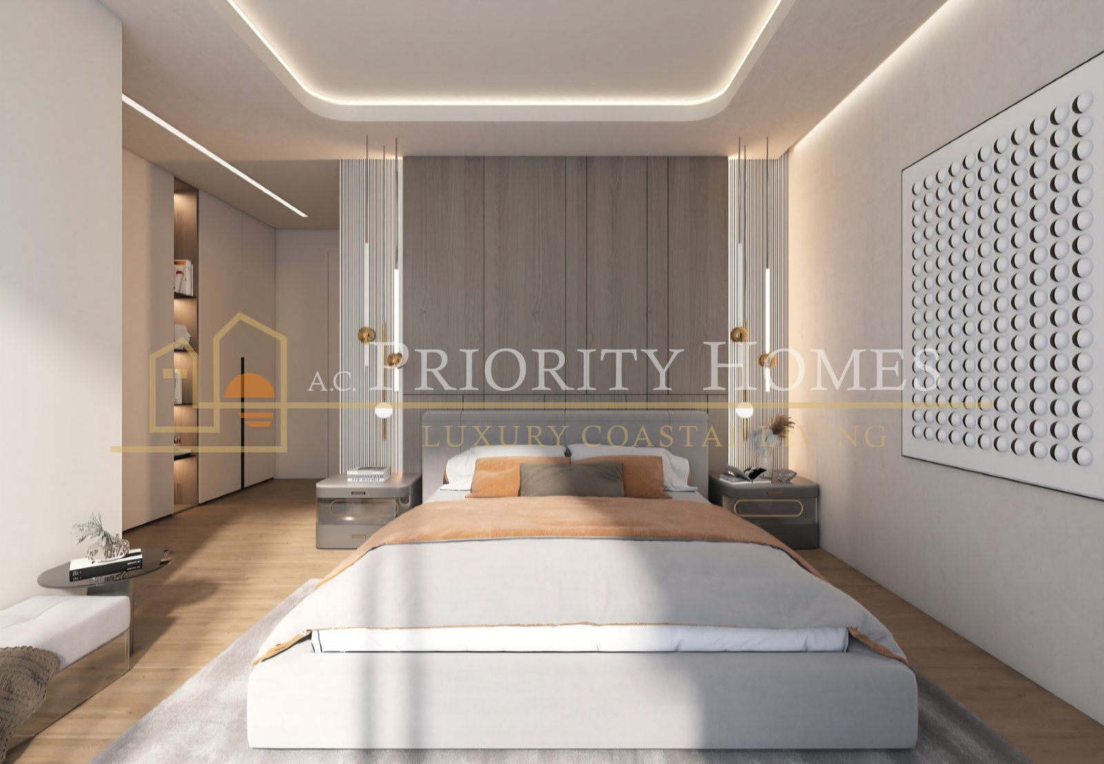 Modern Three-Bedroom Villas with Roof Garden & Sea Views in Geroskipou, Paphos