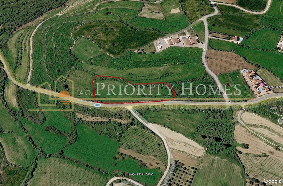 Residential Development Land for Sale in Kathikas, Paphos