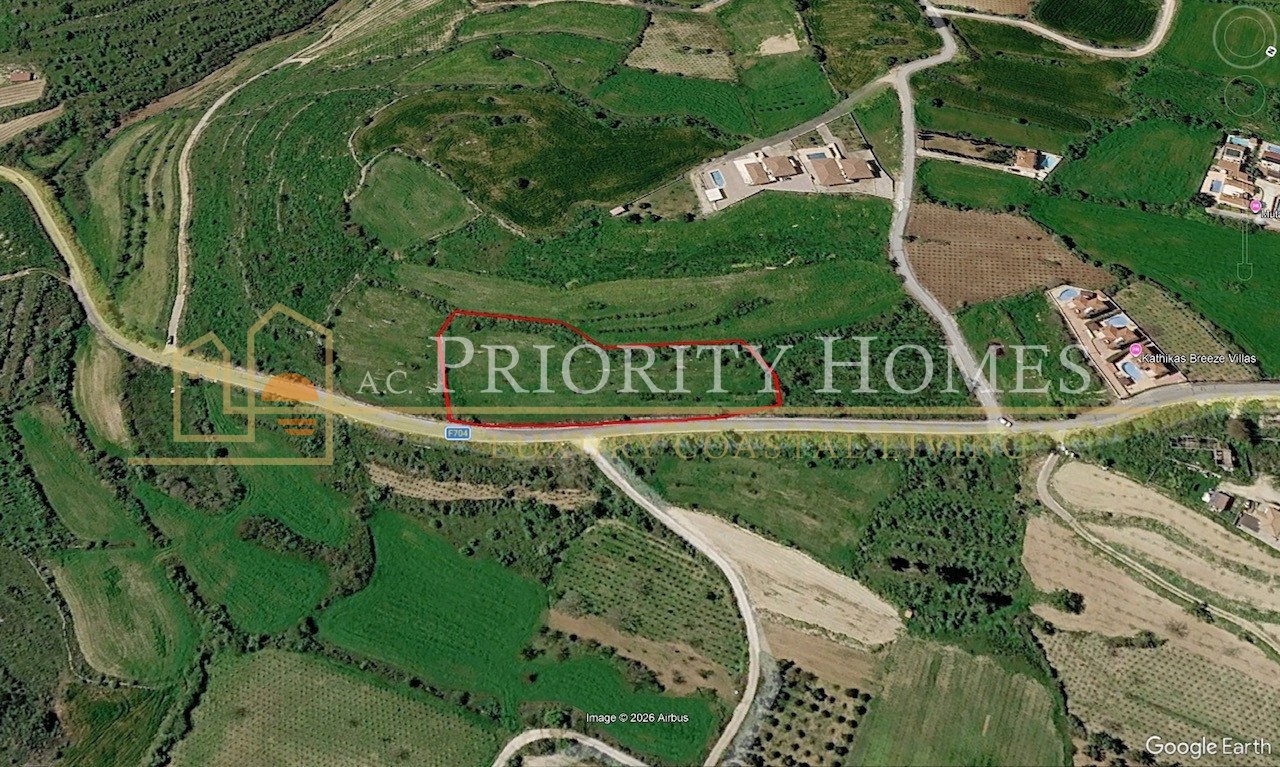 Residential Development Land for Sale in Kathikas, Paphos