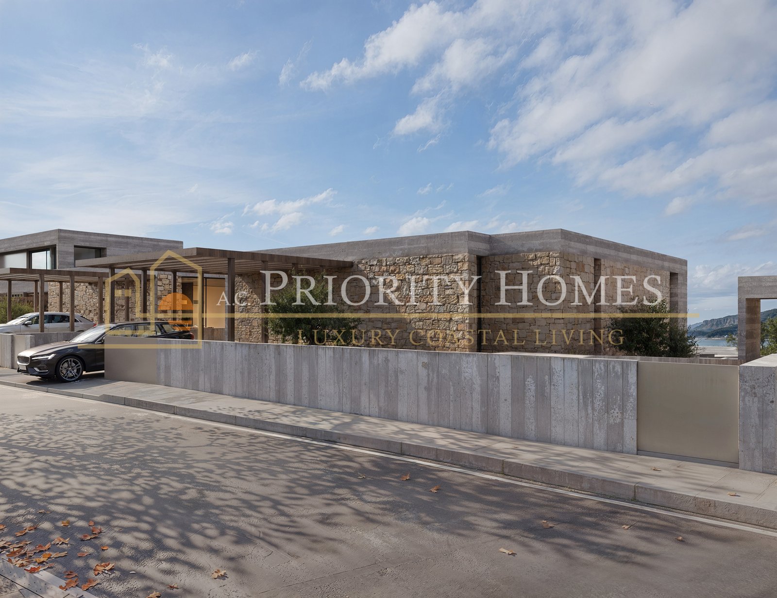Contemporary Luxury Four-Bedroom Villas in Sea Caves Pegeia