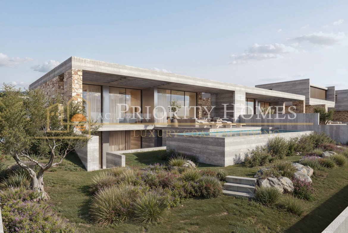 Contemporary Luxury Four-Bedroom Villas in Sea Caves Pegeia