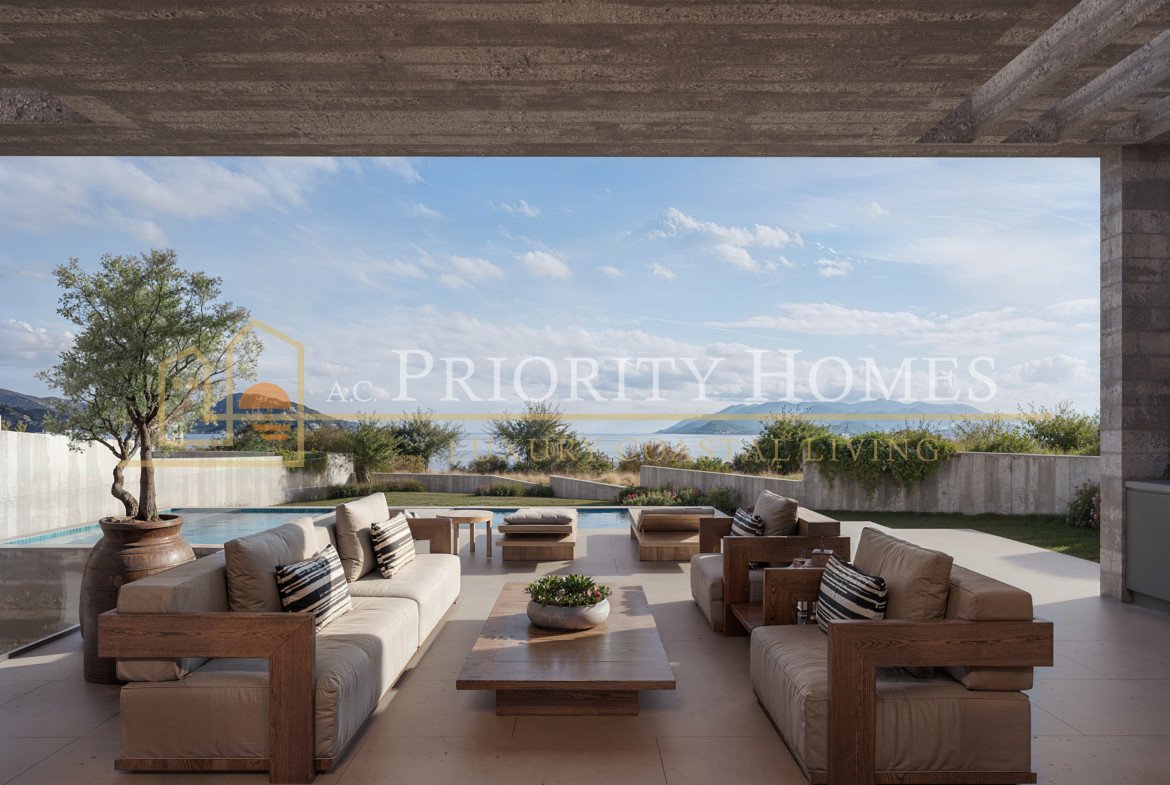 Contemporary Luxury Three-Bedroom Villas in Sea Caves Pegeia