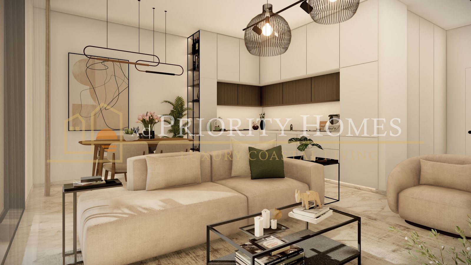 Modern Two-Bedroom Apartments in Tombs of the Kings, Paphos