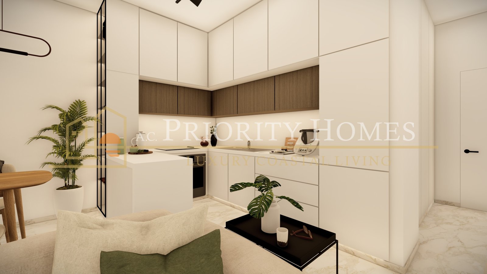 Modern Two-Bedroom Apartments in Tombs of the Kings, Paphos