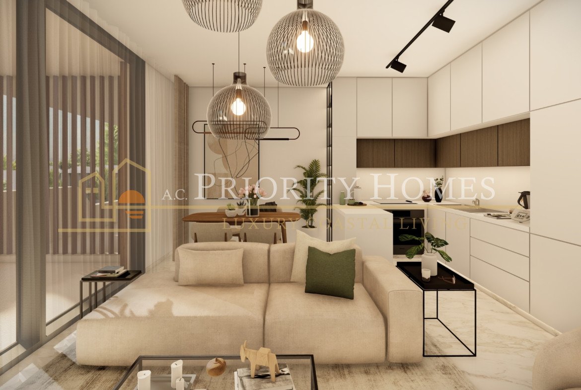 Modern Two-Bedroom Apartments in Tombs of the Kings, Paphos