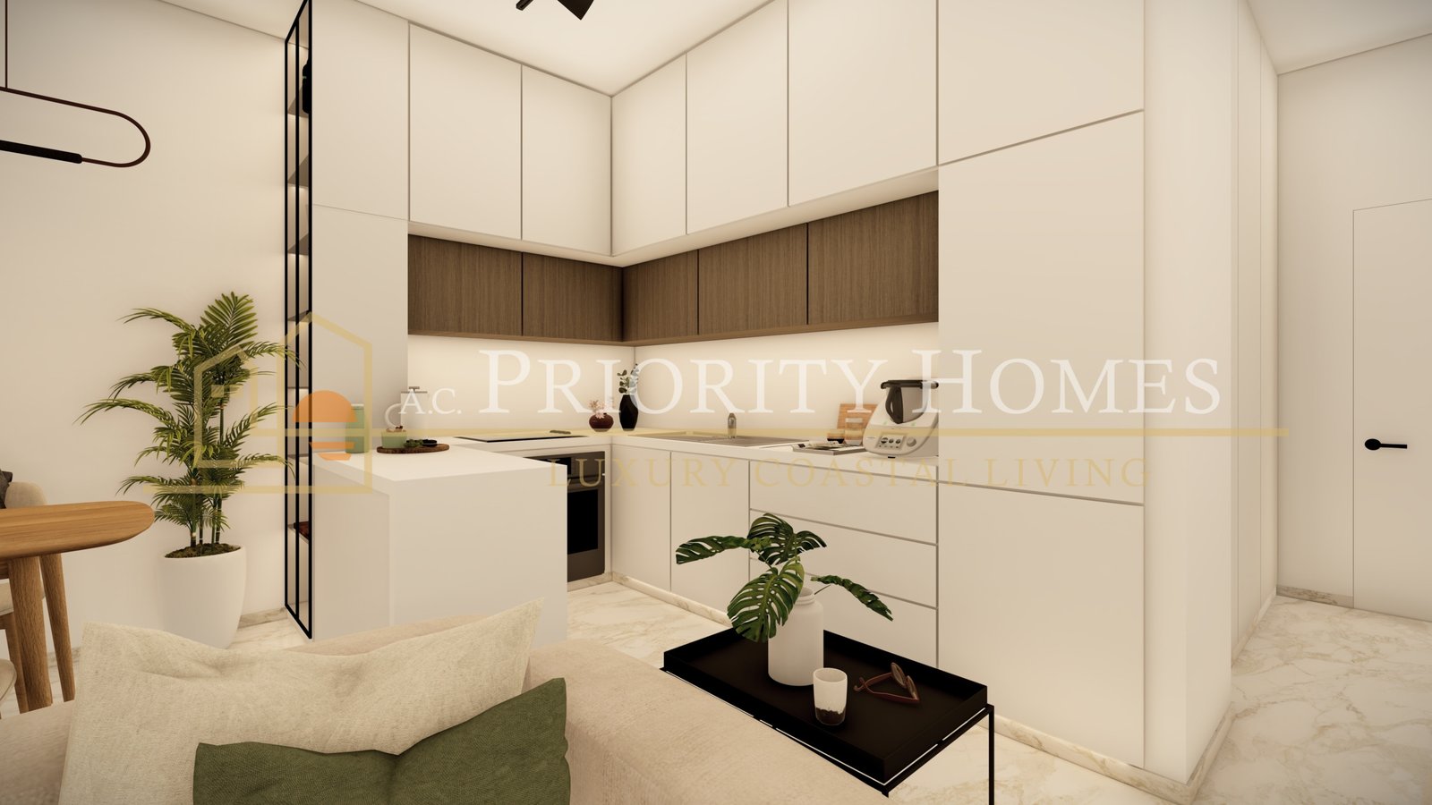 Modern Two-Bedroom Apartments in Tombs of the Kings, Paphos