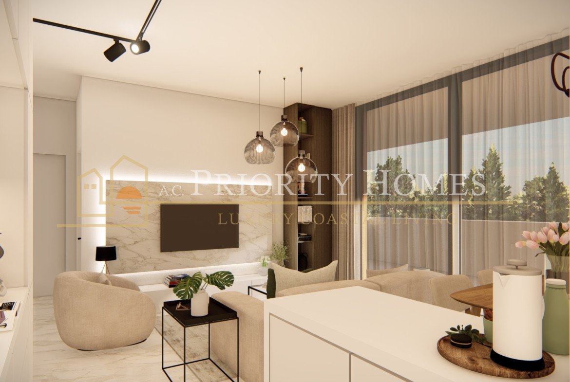 Modern Two-Bedroom Apartments in Tombs of the Kings, Paphos