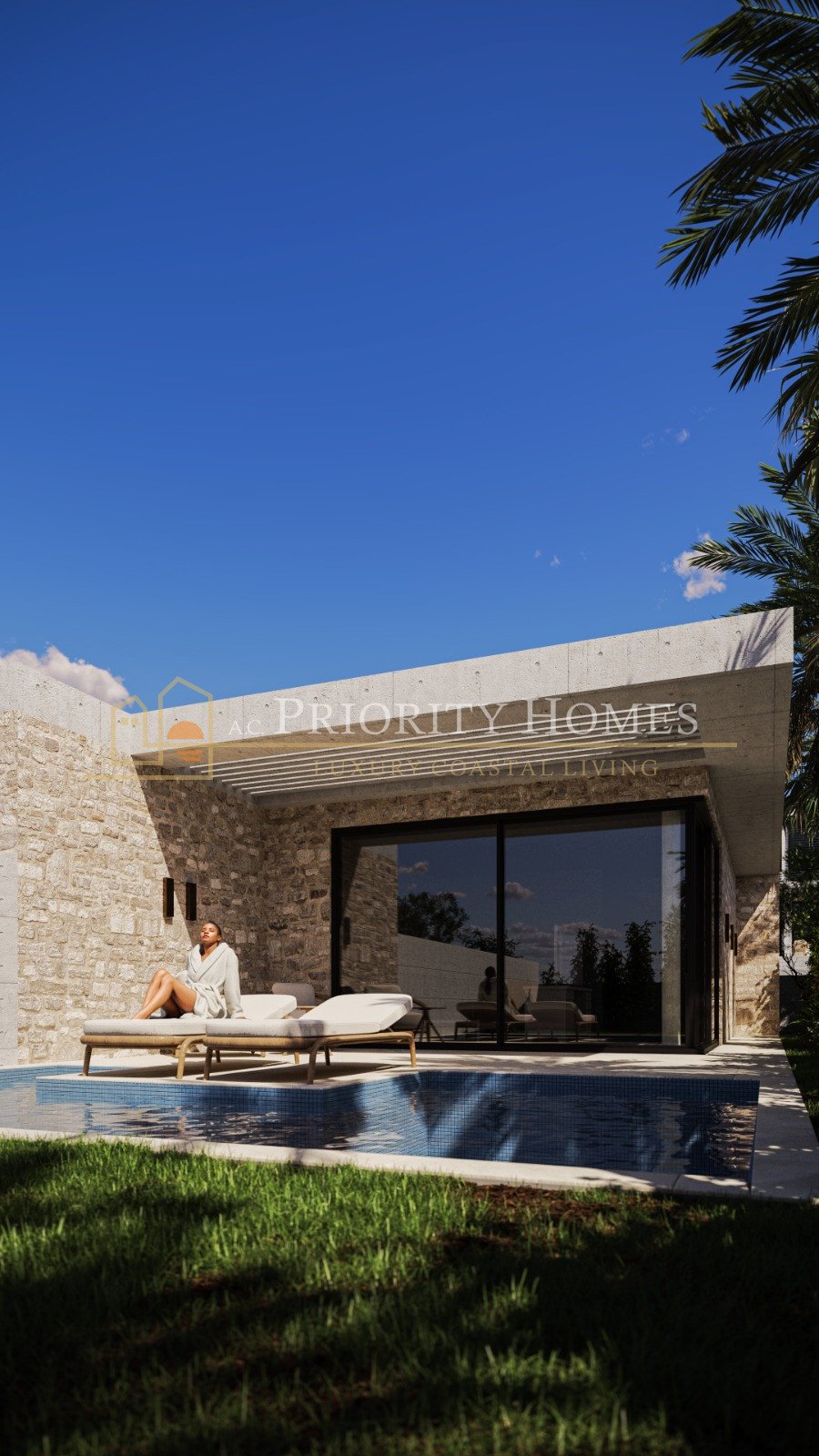 Modern One-Bedroom Bungalows in Chloraka